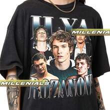 Camisa limitada de Ilya Rozanov, Camiseta de rivalidad no calentada, Connor Storrie, Película queer. Regalo para él Camiseta unisex - Negro - Ver 1
