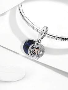 1个星形吊坠，DIY串珠，适合制作手链，优雅礼物，女士珠宝制作吊坠，精致珠宝 - 款式17 - 查看 3