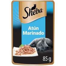 Sheba - Alimento Húmedo para Gato Adulto, Sabor Filetes De Atún Marinado 85g c/u. Paquete de 24 Unidades, SIn Colorantes ni Sabores Artificiales - Alimento Húmedo Para Gatos - Ver 2