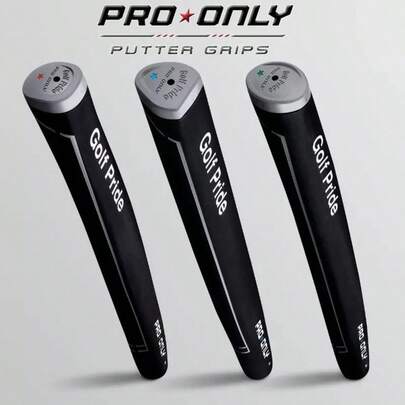 1 pieza Grip de putter de golf, de goma, disponible en 3 tamaños