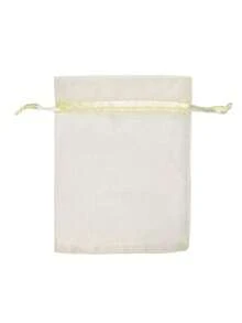 20/50/100个装欧根纱首饰袋，带抽绳，适用于婚礼、派对回礼、首饰礼品袋、圣诞节及其他场合 - 黑色 - 查看 9