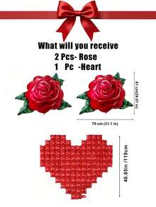 MECRLA 1pc 53.5-Inch Heart Shaped Balloon Backdrop, Available In Gold, Silver, Bright Red, Rose Gold, Suitable For Wedding Venue Decor, Proposal Party Decor, Wedding Reception Decor, Wall Backdrop Decor, Bridal Shower Party Decor - One Size - View 17