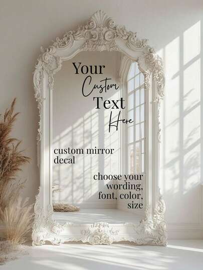 Custom Mirror Sticker Wedding Seating Chart Sticker - Wedding Directional Decor DIY Wedding Sticker - Seating Chart Mirror Sticker Welcome To The Wedding Mirror Sticker - Custom Mirror Letter Sticker