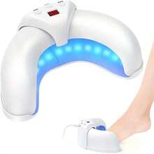 3-Mode Adjustable Portable LED Nail Lamp, Suitable For Gel Polish Curing, Nail Dryer, Fast Curing, Odorless, Home Manicure Pedicure Set, Women Gift, Compact U-Shaped LED Nail Dryer With Digital Display, USB Powered, Quick Curing, Anti-Black Hand Design, Ergonomic Beauty Tool, Lightweight And Portable - White - View 11