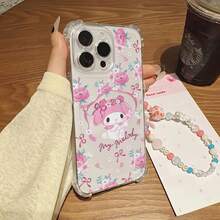 SANRIO Kawaii Kuromi Flower Bracelet Phone Case For Samsung 17/16/15/14/13/12/11 - TMSJ-1TMSL301c2 - Xem 11