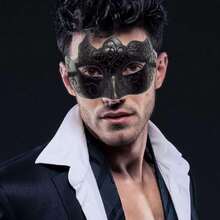 Máscaras Antifaz Fiesta de Disfraces para Hombre y Mujer, Máscara Ópera de mascarada elegante, Accesorios de Cosplay, Máscara disfraz Adultos para Mardi Gras, Navidad Festival Fiesta,37565380 - Púrpura malva - Ver 6