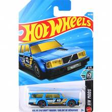 Hot Wheels 2026D 系列沃尔沃 240 旅行车玩具车，交通系列合金车模玩具，适合男孩 - [26D-69]Volvo 240 旅行車 - 查看 1