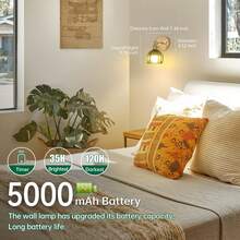 2 Pack Crystal Wall Lamp – Modern Simple Design For Corridor, Entrance & Bedroom - 2-pack - View 3