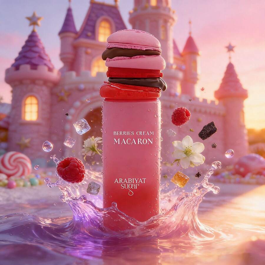Fragrance World ARABIYAT SUGAR - BERRIES CREAM MACRON 100ML EAU DE PARFUM FOR WOMEN