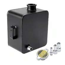 Universal Aluminium Alloy Water Coolant Header Overflow Expansion Tank Can - A - View 9