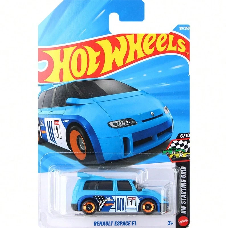 Hot Wheels 2026D 系列雷诺厢式货车玩具车，交通系列合金玩具车，适合男孩 - [26D-99]雷諾麵包車 - 查看 1
