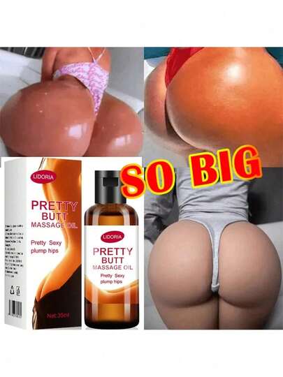 Sexy Hip Buttock Enlargement Essential Oil Effective Hip Lift Up Buttock Mage Oil Butt Beauty Buttock Enhance Big  Product