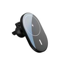 15W Magnetic Wireless Car Charger, Compatible With IPhone 17/16/15/14/13/12/12 Series, And Stable, Essential Accessory For Commuting Drivers, Available In Black And White - 15W - View 12