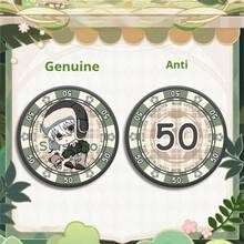 蓝色监狱亚克力筹码硬币双面动漫周边 - 史迪奇玩具、旅行玩具、课堂减压玩具、迷你洗澡玩具、圣诞文具减压球、生日礼物、复活节礼物、情人节礼物、完美礼物、赠品、玩具、游戏 - 彩色 - 查看 6