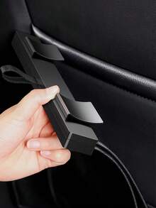 Foldable Car Trash Can With Large Capacity – Waterproof Backseat Garbage Bin With Hanging Hooks – Reusable Auto Waste Organizer For Snacks, Bottles & Car Essentials