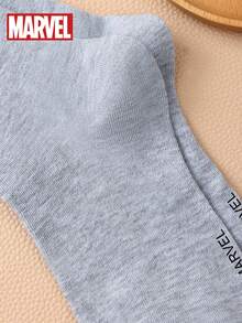 Marvel 1 Pair/5 Pairs/10 Pairs Men's Crew Socks - Spider-Man Patterned Crew Socks, Solid Color Sports Crew Socks, Versatile Style, Suitable For Daily Wear And As Holiday Gifts - Multicolor - View 5