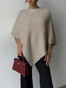 وشاح ذو لون أحادي مرقط، للارتداء اليومي، خريف/شتاء