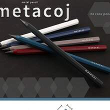 1pc New Technology Metal Pencil, Unlimited Writing No Ink Pen, Magical Drawing Tool, Suitable For School And Office Supplies - Multicolor - View 3