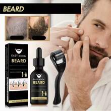 Men's Beard Care Kit,Includes Beard Growth Oil, Beard Cream, And A Comb. Suitable For Sparse Or Uneven Beard Growth, It's The Perfect Gift For Men, Boyfriends, Or Husbands. - 鬍鬚皂 + 鬍鬚梳 - 查看 8