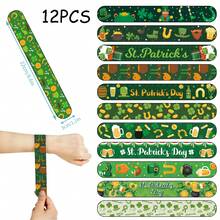 Twelve Models - Irish Festival Wristbands With Reflective Effect. Ideal As Gifts To Set The Atmosphere At Music Parties.