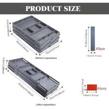 Organizador de cajones, organizador de cajones de varias capas, bandeja organizadora de joyas expandible, ahorra espacio, expositor plegable de maquillaje para tocador baño,37566254 - Rosa Fucsia - Ver 1