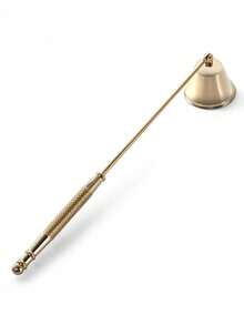 4pcs Candle Snuffer Tool Set: Candle Snuffer, Candle Wick Trimmer, Candle Snuffer Cover, Candle Snuffer Hook, Stainless Steel Candle Tray - Multicolor - View 4