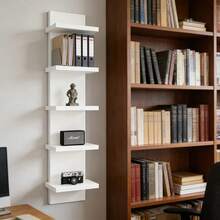 1. Kệ lưu trữ đa năng 5 tầng, mẫu mới 2026, dễ lắp ráp, chịu tải cao, phù hợp cho phòng ngủ, phòng tắm, nhà bếp, văn phòng, phòng khách, kệ sách, tuyệt vời để trưng bày các vật trang trí nhỏ, đồ trang sức, đồ dùng phòng ngủ, trang trí phòng, trang trí mùa thu, đồ dùng gia đình, trang trí tường (Chất liệu PVC chất lượng cao, không phải gỗ, chống thấm nước và dễ lau chùi) - Nhiều màu - Xem 3