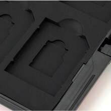 铝合金存储卡保护盒，适用于SD卡、SIM卡、存储卡、TF卡，防震收纳盒