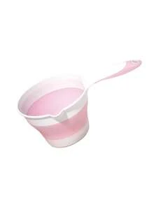1pc Foldable Anti-Slip Baby Shampoo Cup, Large Capacity Multi-Function Bathing Water Scoop, Hanging Style Bathing Pouring Accessory, For Travel Or Home Shower Use - Multicolor - View 9