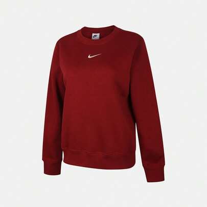 Nike 女士 AS W NSW PHNX FLC STD CREW 针织圆领卫衣 DQ5752-613