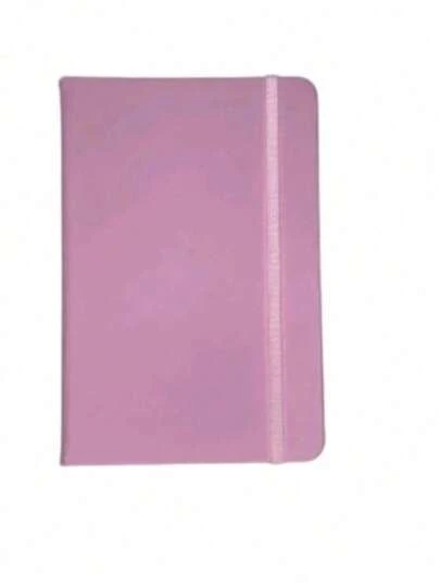 Caderneta  tipo Moleskine 14x21  SKETCHBOOK ROSA BB SEM pauta