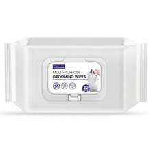 Pet Wet Wipes: Wipe Away Tear Stains, Clean Body Parts, No Water Needed, Deodorizing Cleansing Wipes - White - View 8