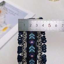 1pc Women's Colorful Boho Style Floral Embroidered Headband, Cute For Daily Use,Hairband,Hair Hoop Headbands Hair Accessories - Nhiều màu - Xem 9