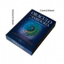 The Soul's Journey Lesson Cards, 52 Oracle Cards For Beginners And Women, Christmas & New Year Gift, Board Game Cards - Blue - View 3