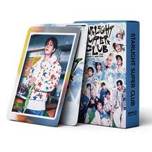 55pcs STAY 2026 Holiday Greeting LOMO Photo Cards And Postcards Set, "Starlight Club" Series, High-Definition Mini Photo Cards And Postcards, Collectibles For KPOP Idols Members Changmin, Song Min-Hyung, I.N, DIY Scrapbook Diary Decor, Birthday And Holiday Gift For STAY Fans - Multicolor - View 3