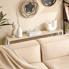 SoBuy Mesa Consola Mesa de Entrada Consola Recibidor Estrecha Mesa de Sofá Delgada para Sala de Estar(Madera Natural FSB19-Z) - 1 - Ver 10