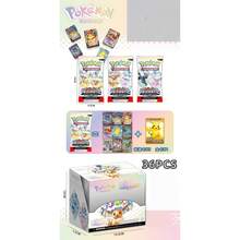 36pcs/Set Pokemon Trading Card Game, 8-10 Random Cards Per Pack, Suitable For Graduation And Back To School Gifts, Anime Pokemon Collectible Cards - Multicolor - View 10