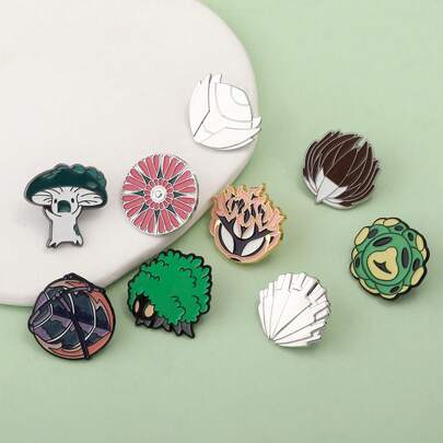 1pc Cute Hollow Knight Lapel Caterpillar Pins Bone Nail The Pale King Grimm Brooch Enamel Backpack Pin For Women Men Badge Jewelry