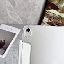 IQPEA Clip-On Pen With A Buckle Protective Case With Pencil Holder For IPad A16 2025 Air 11'' 13" M2 M3 Pro 11 13 M4 M5 2024 2025 Air 5 Air 4 10.9 9th 8th 7th Generation 10.2 Cover - Black - View 9