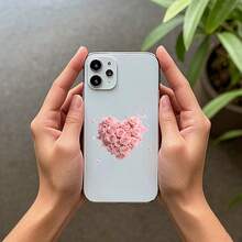 Set de 8 pegatinas de transferencia de calor UV DTF, serie de diseño de rosas y corazones rosas del Día de San Valentín, patrón de dibujos animados, pegatinas de película de vinilo 3D resistentes al agua y a los arañazos, adecuadas para vasos de vidrio, tazas, refrigeradores - Pegatinas de alta calidad, pegatinas de arte de cristal DIY