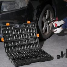 1 Cr-Mo 130 pièces 1/4", 3/8", 1/2" SAE et fil et lumière métriques