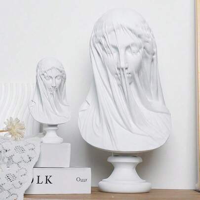 تمثال نصفي لإلهة إغريقية، نحت أساطير رومانية كلاسيكية، هدية ديكورية للمنزل، المكتب، رف الكتب