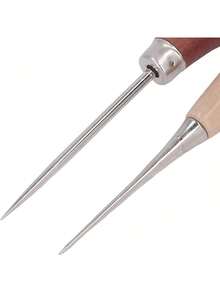 EstiloTendenciaLezna De Cuero, 8 Piezas ErgonóMicas PunzóN De Costura Fuerte Y Duradero Acero Inoxidable Para CueroCalidad PremiumVersióN Mejorada - 1 - Ver 7