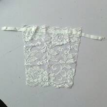 1件优雅蕾丝花卉可拆卸半身衬衫，适合大码女性，也适合圣诞节服装装饰。 - 彩色 - 查看 10