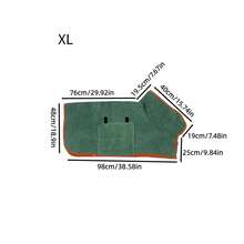 1件98厘米×45厘米宠物浴巾，宠物干衣袍 - 超强吸水超细纤维浴袍，速干保暖浴袍，适合小型至大型猫狗，舒适速干毛巾，适合宠物游泳、户外奔跑、洗澡、沙滩玩耍等场景。 - S - 查看 6