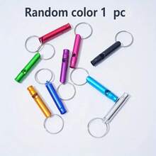 10pcs/20pcs Aluminum Alloy Emergency Whistle With Keychain, Suitable For Camping, Hiking, Hunting, Sports, Teachers And Dog Training | Outdoor Safety Gear | Shiny Whistle | Durable Whistle, Hunting Accessories, Instructor Assist Tool - Loud, Durable, Lightweight, High-Quality Metal, Louder Signaling Device, Multi-Function Whistle, Sports Accessory, Hiking Essential, Portable Whistle, Sports Equipment, Outdoor Survival Gear - Multicolor - View 11