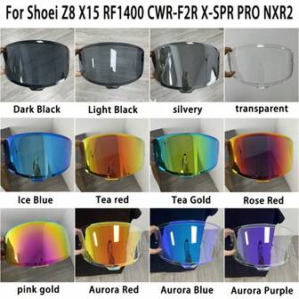 RF-1400 RF 1400 面罩替换件，CWR-F2 面罩面罩兼容 RF-1400 CWR-F2 Z8 NXR2 紫外线防护