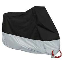 غطاء دراجة نارية مقاوم للماء 190T، مقاوم للغبار والأشعة فوق البنفسجية، للاستخدام الداخلي والخارجي، إكسسوارات دراجة نارية لجميع الفصول - MCZ001 - مشاهدة 48