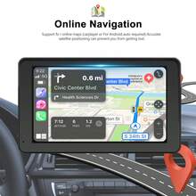 2026 New Model 2-In-1 Wireless CarPlay And Android Auto 7-Inch Car Radio Multimedia Video Player, Wireless CarPlay And Wireless Android Auto, Portable Universal Car Display With Camera - A - View 6