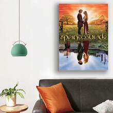 Framed  The Princess Bride Movie Poster Poster Decorative Painting Canvas Wall Art Living Room Posters Bedroom Painting New Year, Christmas For Living Room, Bedroom, Kitchen,Restroom Decoration - Đóng khung - Xem 3
